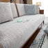 Textured Striped Sofa Cover, Non-Slip Couch Protector for Pets, Kids & Daily Use