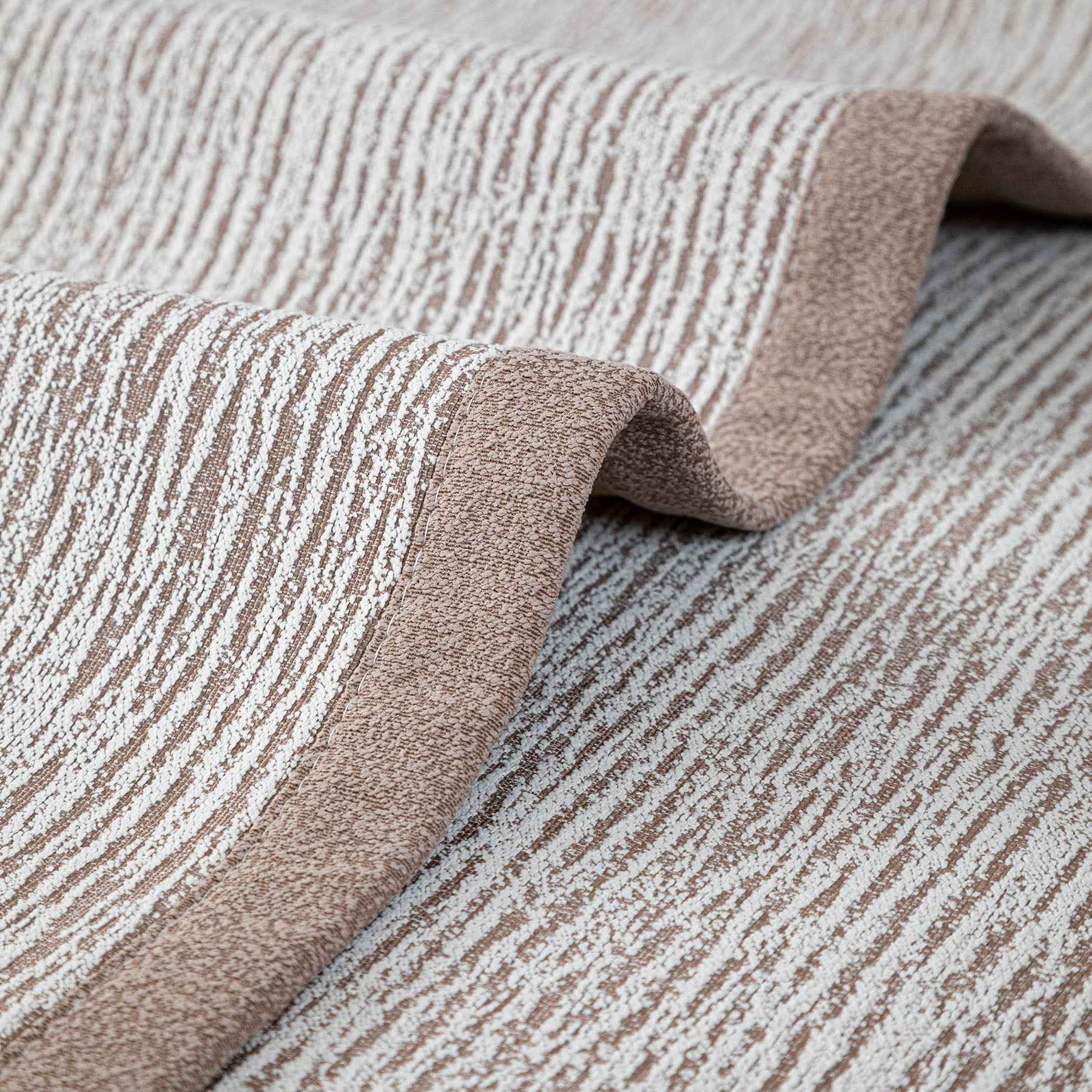 Textured Striped Sofa Cover, Non-Slip Couch Protector for Pets, Kids & Daily Use