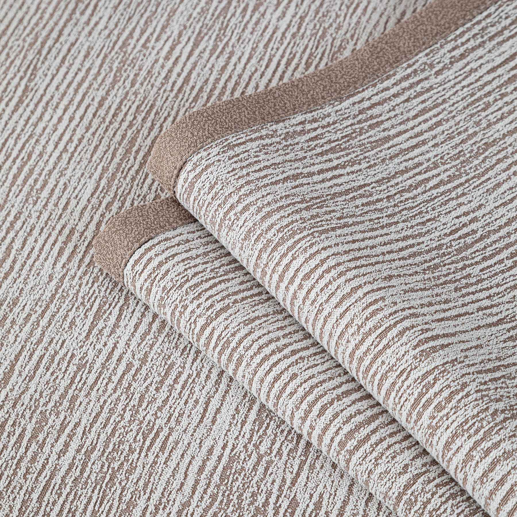 Textured Striped Sofa Cover, Non-Slip Couch Protector for Pets, Kids & Daily Use
