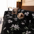 Luxury Thickened Sofa Throw Cover, Decorative Cozy Floral Jacquard Couch Cover Blanket