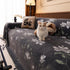 Luxury Thickened Sofa Throw Cover, Decorative Cozy Floral Jacquard Couch Cover Blanket