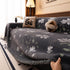 Luxury Thickened Sofa Throw Cover, Decorative Cozy Floral Jacquard Couch Cover Blanket
