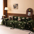 Luxury Thickened Sofa Throw Cover, Decorative Cozy Floral Jacquard Couch Cover Blanket