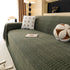 Jacquard Textured Couch Cover Throw, Soft Thick Decorative Slipcover for Couch