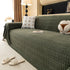 Jacquard Textured Couch Cover Throw, Soft Thick Decorative Slipcover for Couch
