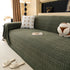 Jacquard Textured Couch Cover Throw, Soft Thick Decorative Slipcover for Couch