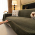 Jacquard Textured Couch Cover Throw, Soft Thick Decorative Slipcover for Couch