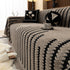 Jacquard Fleece Throw Blanket for Couch Plush Fuzzy Cozy Soft Blankets and Throws for Sofa