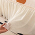 Retro Floral Sofa Cover with Sheer Ruffle Skirt, Decorative Sofa Protector Cover