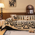Boho Plush Couch Cover Bohemian Throw Blanket Decor Covers Sofa Chair Furniture Bed