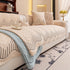 3D Quilted Thick Cotton Sofa Cover Non-Slip Couch Throw for Fabric & Leather Sofas