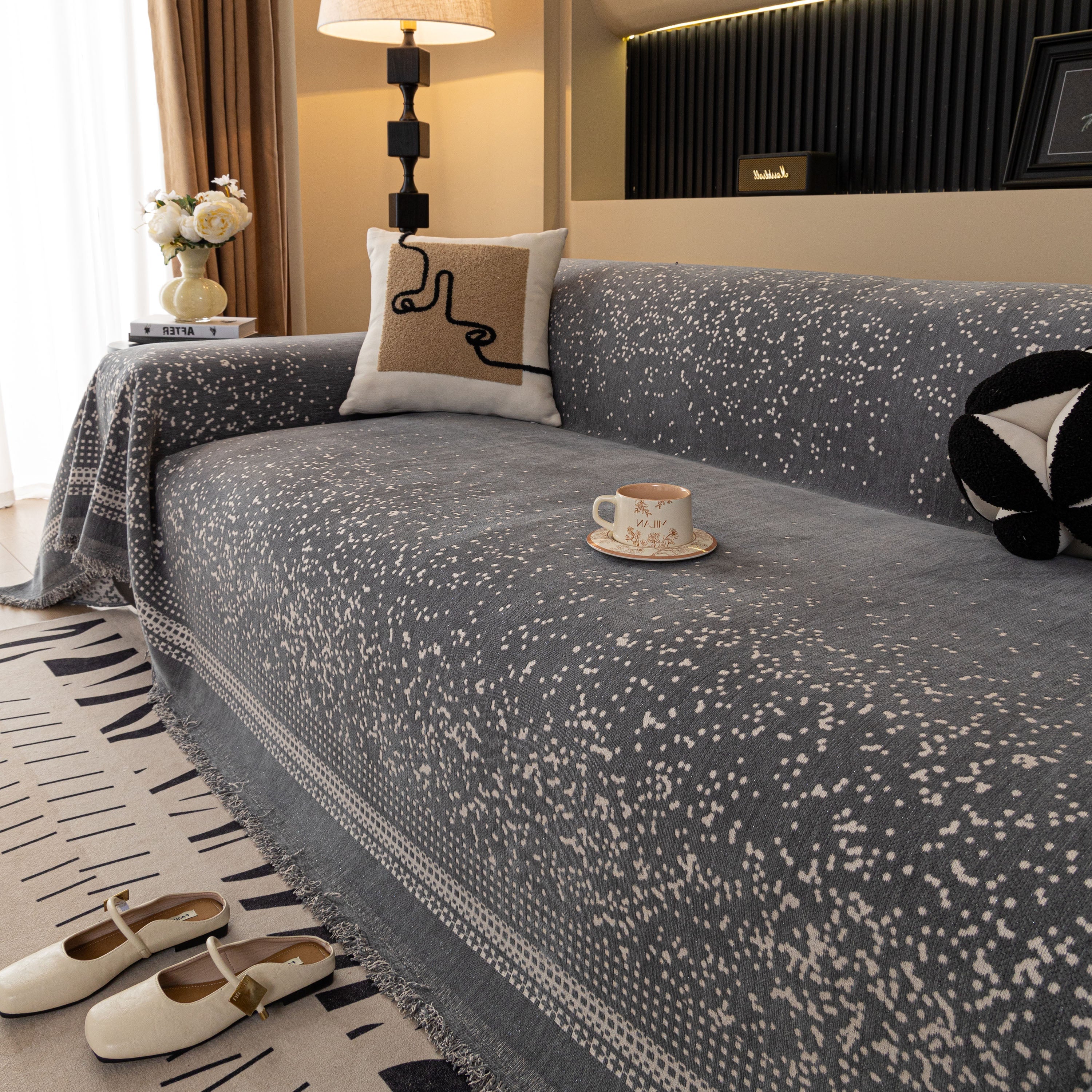 Luxury Throw Slipcovers for Sofas, Heavy-Duty Sofa Protector for Sectional Sofas