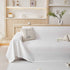 Cooling Comfy Throw Sofa Cover, Textured & Breathable, Multi-Use Decorative Couch Covers for Summer