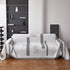 Reversible Chenille Couch Cover Blanket with Tassel Large Boho Futon Cover L Shaped Sectional Cover