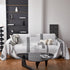 Reversible Chenille Couch Cover Blanket with Tassel Large Boho Futon Cover L Shaped Sectional Cover