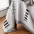 Reversible Chenille Couch Cover Blanket with Tassel Large Boho Futon Cover L Shaped Sectional Cover