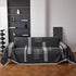 Reversible Chenille Couch Cover Blanket with Tassel Large Boho Futon Cover L Shaped Sectional Cover