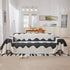 Chenille Minimalist Wavy Sofa Throw Cover, Cozy Blankets for Couch, Machine Washable Couch Protector