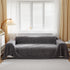 Thick Plush Jacquard Velvet Throw Blanket on Sofa, Sofa Slipcovers and Sectional Sofa Covers