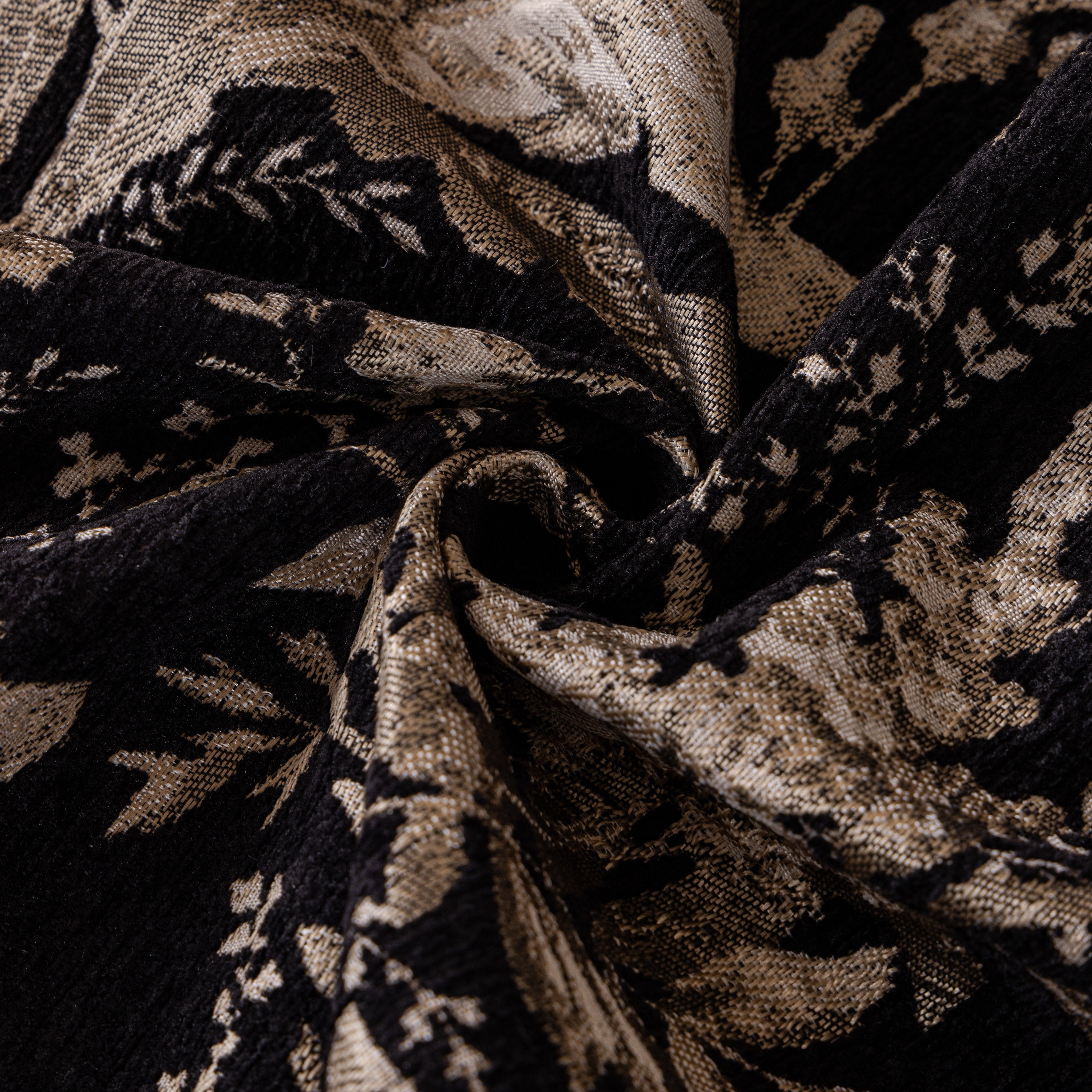 Elegant Botanical Sofa Cover with Pleated Tulle Skirt, Vintage Floral Couch Protector