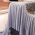 Elegant Botanical Sofa Cover with Pleated Tulle Skirt, Vintage Floral Couch Protector