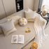 Non-Slip Couch Cover with Gold Trim, Sofa Slipcover for Sectional & Loveseat