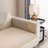 Non-Slip Couch Cover with Gold Trim, Sofa Slipcover for Sectional & Loveseat