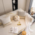 Non-Slip Couch Cover with Gold Trim, Sofa Slipcover for Sectional & Loveseat