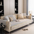 Non-Slip Couch Cover with Gold Trim, Sofa Slipcover for Sectional & Loveseat