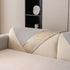 Non-Slip Couch Cover with Gold Trim, Sofa Slipcover for Sectional & Loveseat