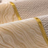 Non-Slip Couch Cover with Gold Trim, Sofa Slipcover for Sectional & Loveseat
