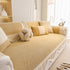 Dog Washable Sofa Protector Cover, Non-Slip Couch Slipcover with Soft Furry Trim
