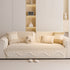 Dog Washable Sofa Protector Cover, Non-Slip Couch Slipcover with Soft Furry Trim