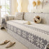 Thick Jacquard Couch Cover for Sectional Sofas, Cozy Washable Sofa Cover Throw Blanket