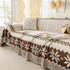 Thick Jacquard Couch Cover for Sectional Sofas, Cozy Washable Sofa Cover Throw Blanket