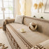 Thick Jacquard Couch Cover for Sectional Sofas, Cozy Washable Sofa Cover Throw Blanket