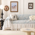 French Chic Style Ruffle Floral Cover Throws for Sofas, Decorative Couch Covers
