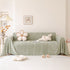 Modern 3D Water Ripple Sofa Cover, Non-Shedding Cream Style Furniture Protector Throw