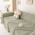 Modern 3D Water Ripple Sofa Cover, Non-Shedding Cream Style Furniture Protector Throw