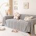 Modern 3D Water Ripple Sofa Cover, Non-Shedding Cream Style Furniture Protector Throw