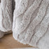 Modern 3D Water Ripple Sofa Cover, Non-Shedding Cream Style Furniture Protector Throw