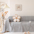 Modern 3D Water Ripple Sofa Cover, Non-Shedding Cream Style Furniture Protector Throw