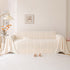 Modern 3D Water Ripple Sofa Cover, Non-Shedding Cream Style Furniture Protector Throw