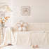 Modern 3D Water Ripple Sofa Cover, Non-Shedding Cream Style Furniture Protector Throw