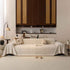 Luxury Elegant Chenille Sofa Throw Cover with Floral Embroidered Lace & Pom-Pom Trim
