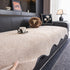 Chenille Couch Cover with Scalloped Edge, Non-Slip Modular Slipcover Sectional