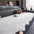 Chenille Couch Cover with Scalloped Edge, Non-Slip Modular Slipcover Sectional