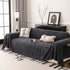 Thick Plush Sofa Cover Throw for Couch, 3D Textured Herringbone Washable Slipcover