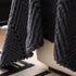 Thick Plush Sofa Cover Throw for Couch, 3D Textured Herringbone Washable Slipcover