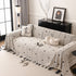 Thick Plush Sofa Cover Throw for Couch, 3D Textured Herringbone Washable Slipcover